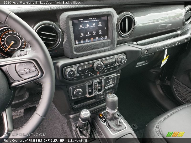 Black / Black 2020 Jeep Wrangler Unlimited Sport 4x4