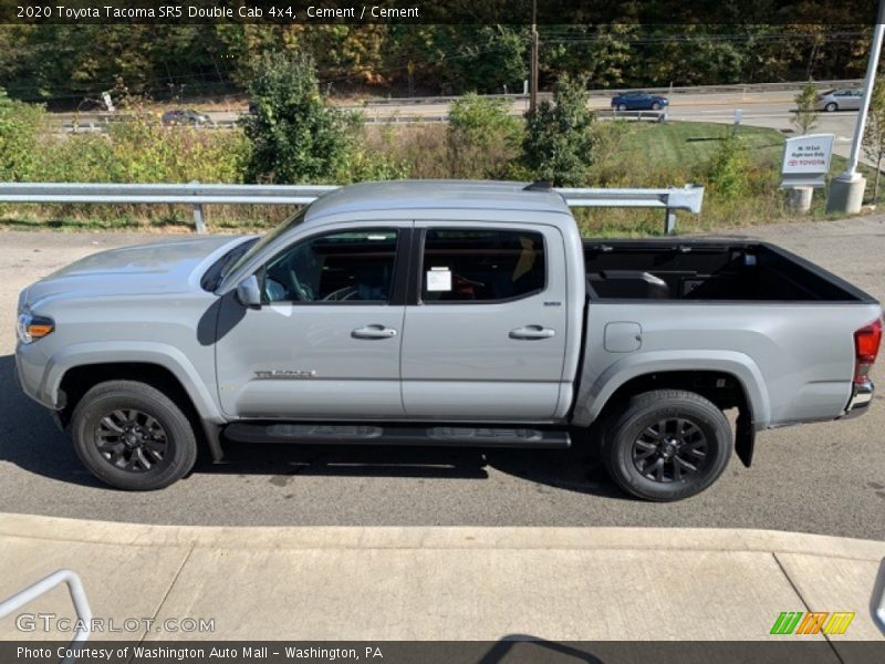 Cement / Cement 2020 Toyota Tacoma SR5 Double Cab 4x4