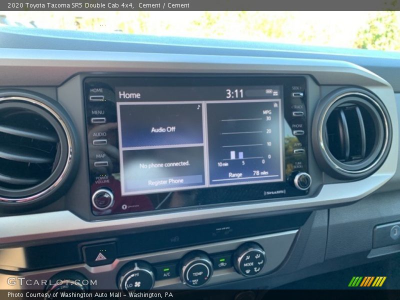 Cement / Cement 2020 Toyota Tacoma SR5 Double Cab 4x4