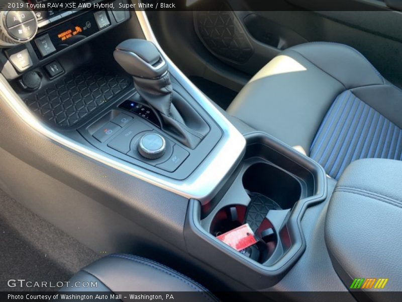 Super White / Black 2019 Toyota RAV4 XSE AWD Hybrid