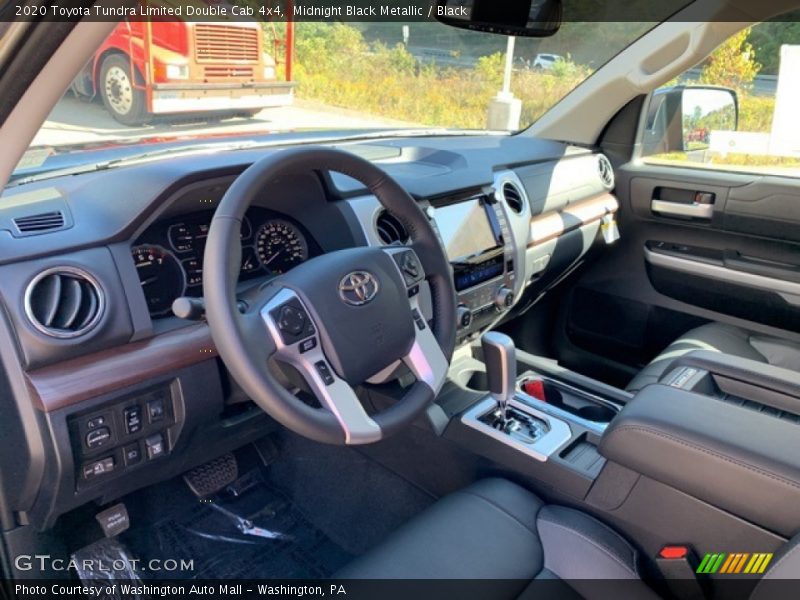 Midnight Black Metallic / Black 2020 Toyota Tundra Limited Double Cab 4x4
