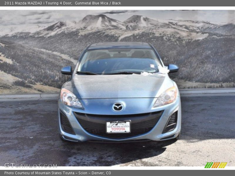 Gunmetal Blue Mica / Black 2011 Mazda MAZDA3 i Touring 4 Door