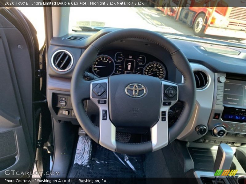 Midnight Black Metallic / Black 2020 Toyota Tundra Limited Double Cab 4x4