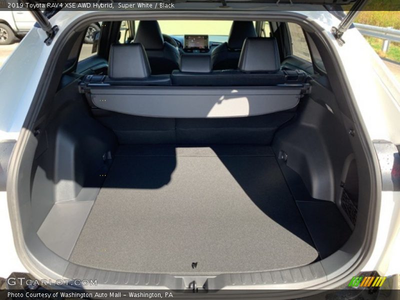 Super White / Black 2019 Toyota RAV4 XSE AWD Hybrid