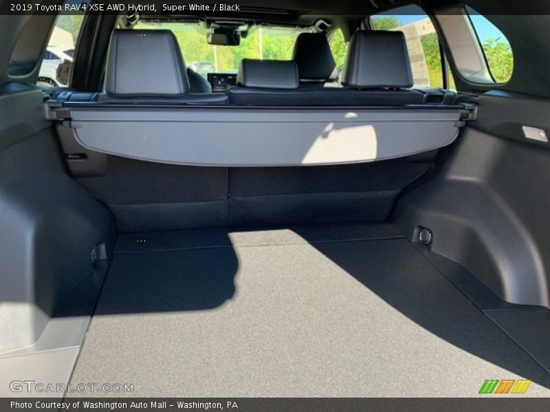 Super White / Black 2019 Toyota RAV4 XSE AWD Hybrid