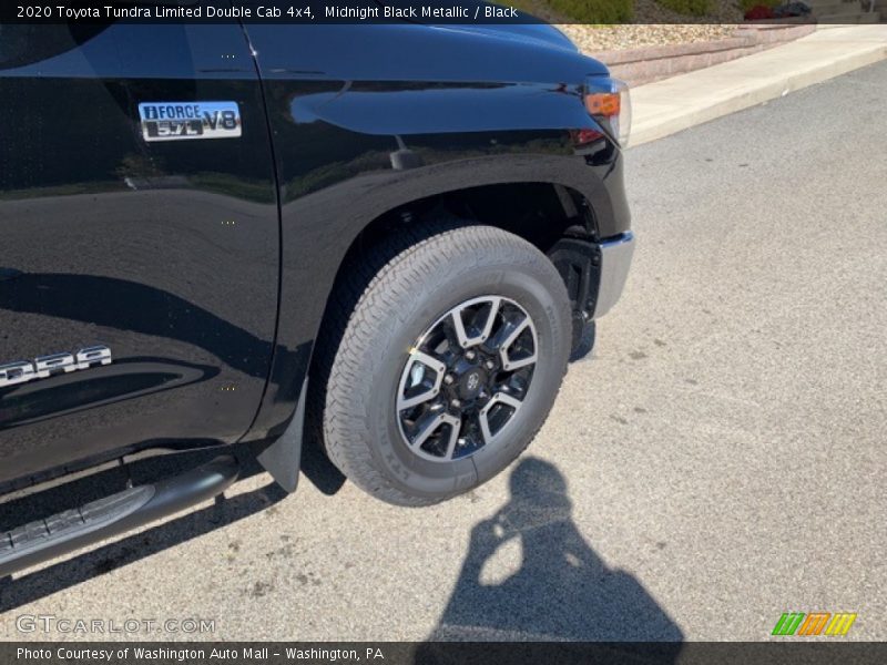 Midnight Black Metallic / Black 2020 Toyota Tundra Limited Double Cab 4x4