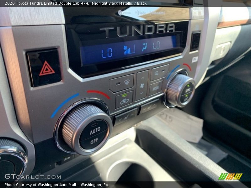 Midnight Black Metallic / Black 2020 Toyota Tundra Limited Double Cab 4x4