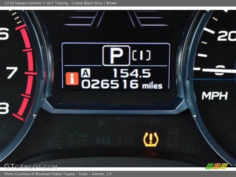 Crystal Black Silica / Brown 2018 Subaru Forester 2.0XT Touring