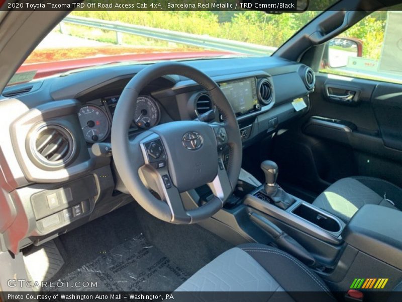 Barcelona Red Metallic / TRD Cement/Black 2020 Toyota Tacoma TRD Off Road Access Cab 4x4