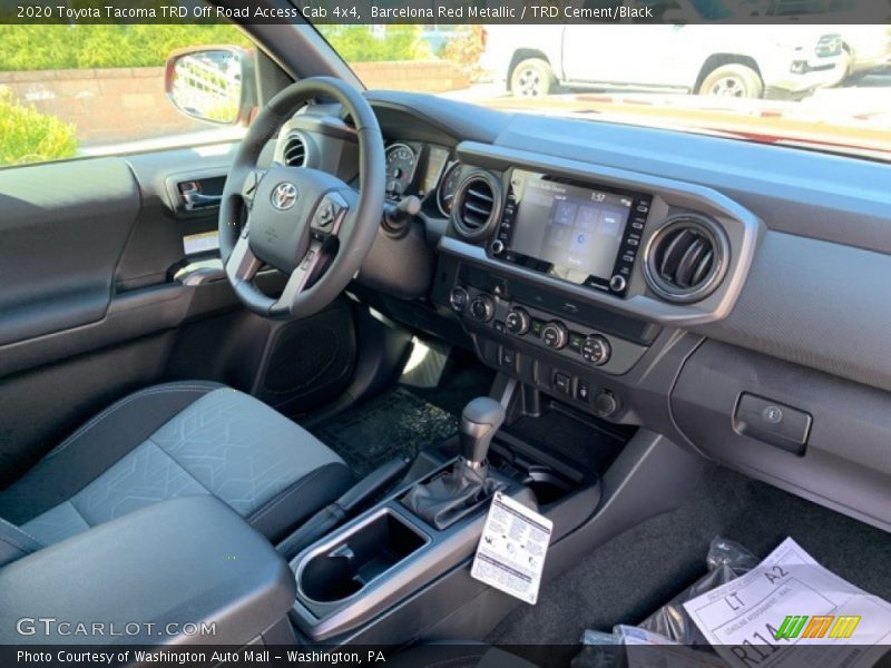  2020 Tacoma TRD Off Road Access Cab 4x4 TRD Cement/Black Interior