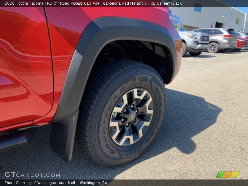 Barcelona Red Metallic / TRD Cement/Black 2020 Toyota Tacoma TRD Off Road Access Cab 4x4