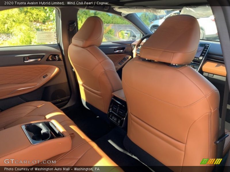 Wind Chill Pearl / Cognac 2020 Toyota Avalon Hybrid Limited
