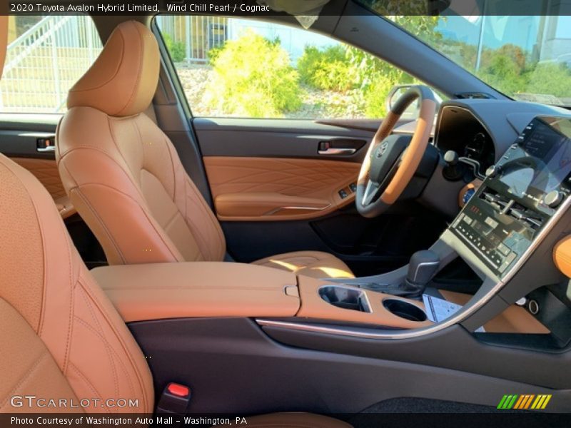 Wind Chill Pearl / Cognac 2020 Toyota Avalon Hybrid Limited