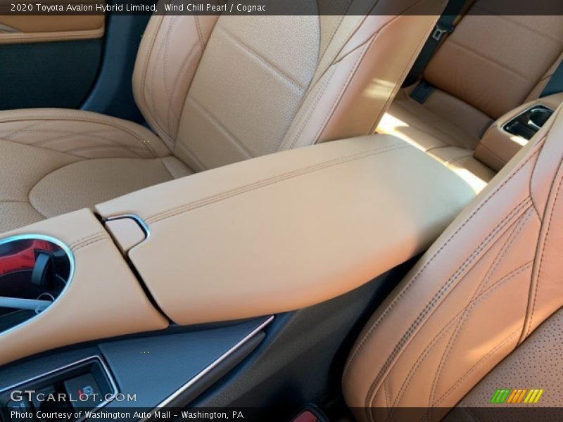 Wind Chill Pearl / Cognac 2020 Toyota Avalon Hybrid Limited