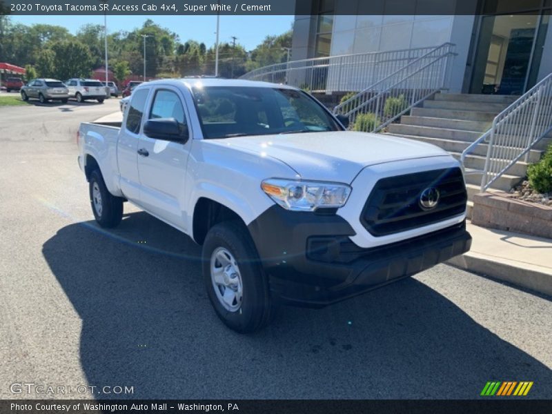 Front 3/4 View of 2020 Tacoma SR Access Cab 4x4