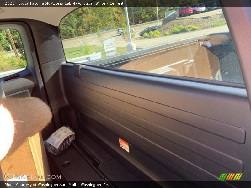 Super White / Cement 2020 Toyota Tacoma SR Access Cab 4x4