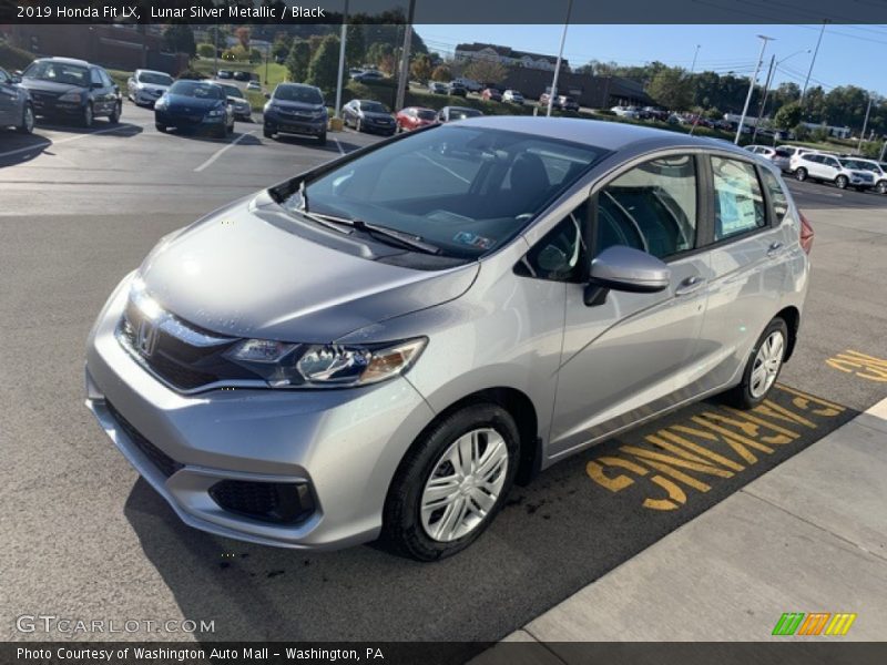 Lunar Silver Metallic / Black 2019 Honda Fit LX