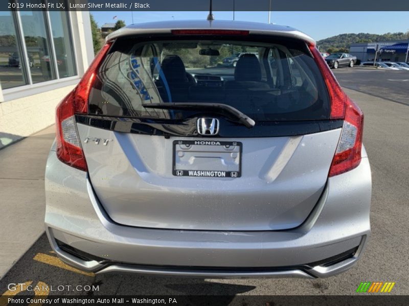 Lunar Silver Metallic / Black 2019 Honda Fit LX