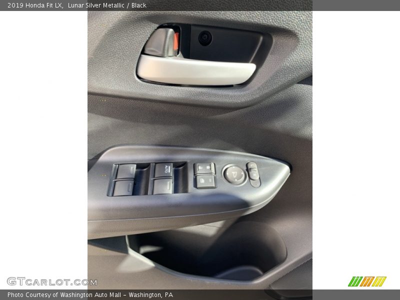 Lunar Silver Metallic / Black 2019 Honda Fit LX