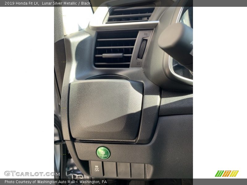 Lunar Silver Metallic / Black 2019 Honda Fit LX