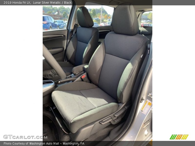 Lunar Silver Metallic / Black 2019 Honda Fit LX