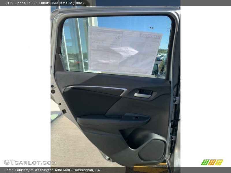 Lunar Silver Metallic / Black 2019 Honda Fit LX