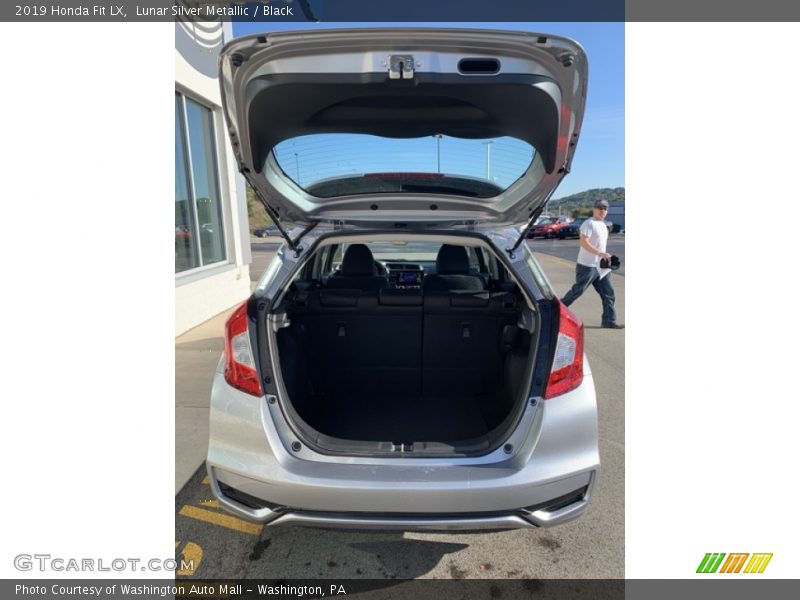 Lunar Silver Metallic / Black 2019 Honda Fit LX