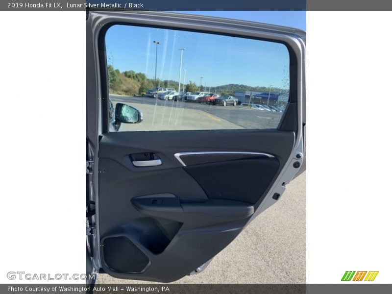 Lunar Silver Metallic / Black 2019 Honda Fit LX
