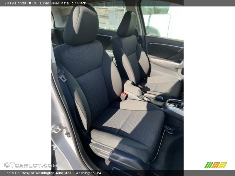 Lunar Silver Metallic / Black 2019 Honda Fit LX