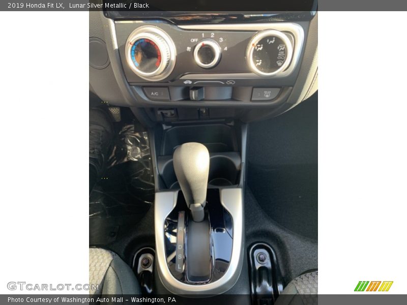 Lunar Silver Metallic / Black 2019 Honda Fit LX