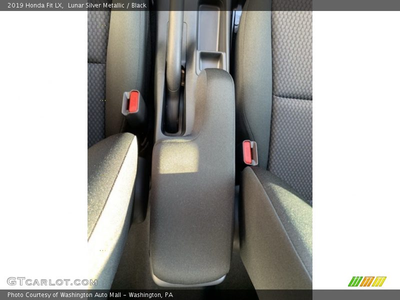 Lunar Silver Metallic / Black 2019 Honda Fit LX