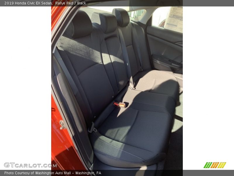 Rallye Red / Black 2019 Honda Civic EX Sedan