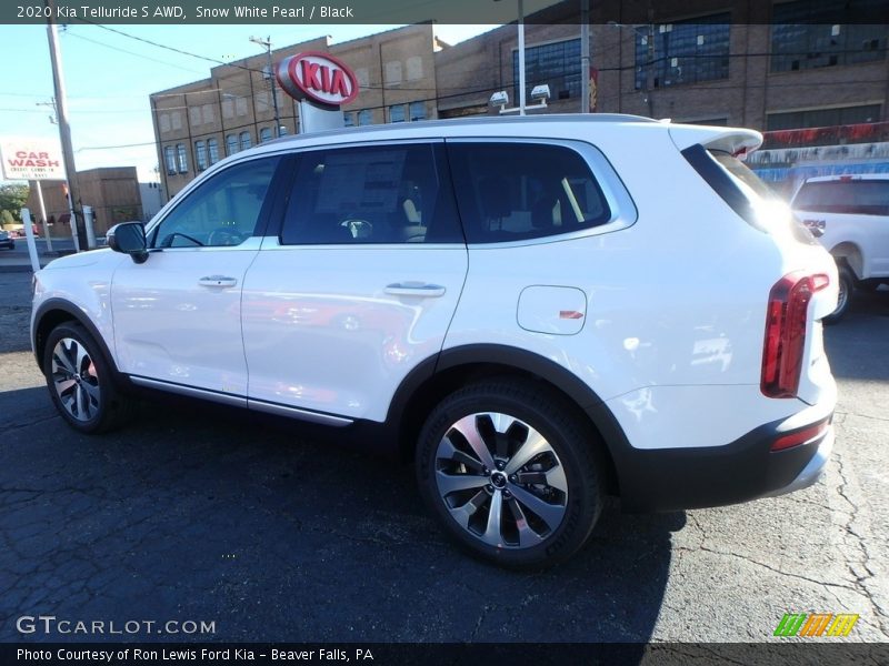 Snow White Pearl / Black 2020 Kia Telluride S AWD