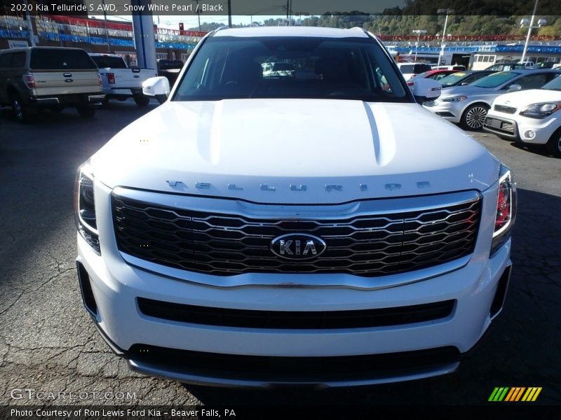 Snow White Pearl / Black 2020 Kia Telluride S AWD