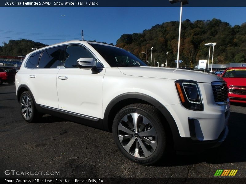Snow White Pearl / Black 2020 Kia Telluride S AWD