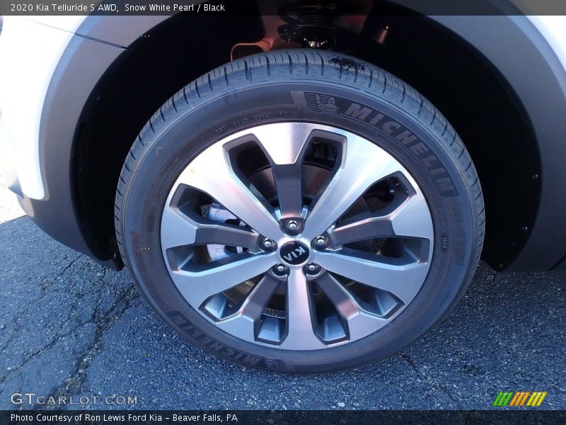 Snow White Pearl / Black 2020 Kia Telluride S AWD