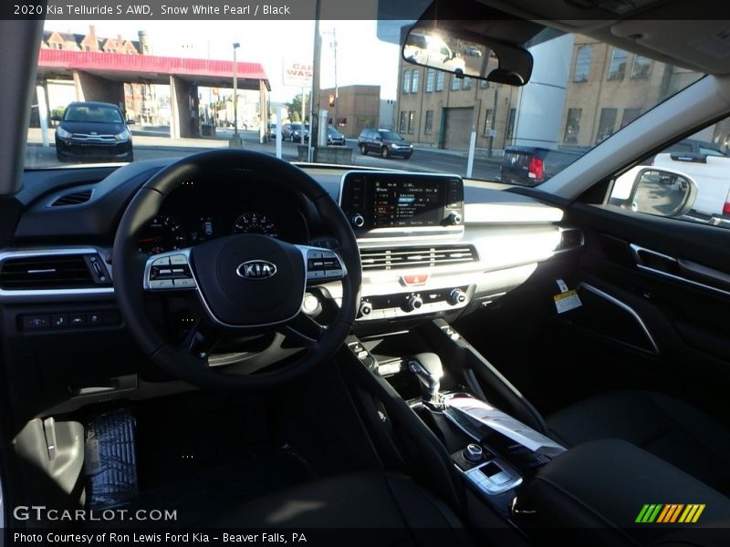 Snow White Pearl / Black 2020 Kia Telluride S AWD