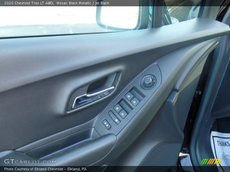 Mosaic Black Metallic / Jet Black 2020 Chevrolet Trax LT AWD
