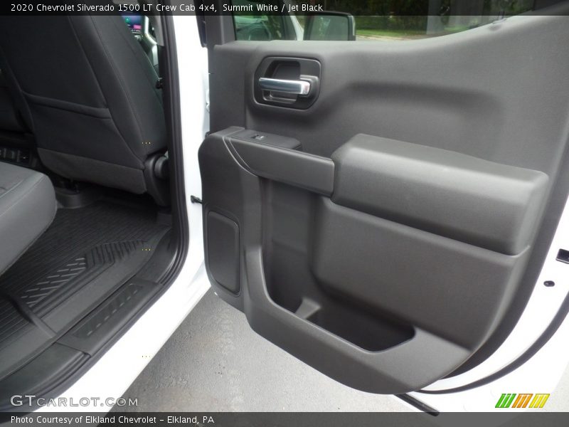 Summit White / Jet Black 2020 Chevrolet Silverado 1500 LT Crew Cab 4x4