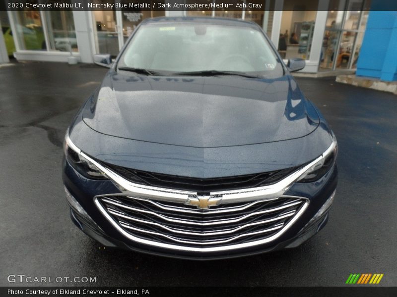 Northsky Blue Metallic / Dark Atmosphere/Medium Ash Gray 2020 Chevrolet Malibu LT