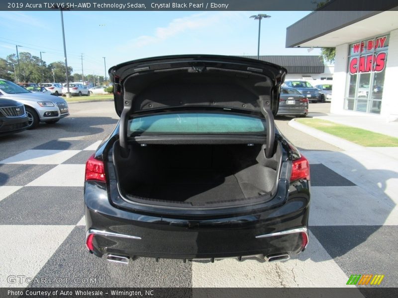 Crystal Black Pearl / Ebony 2019 Acura TLX V6 SH-AWD Technology Sedan