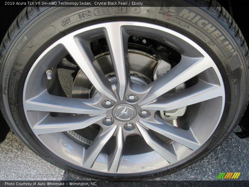 Crystal Black Pearl / Ebony 2019 Acura TLX V6 SH-AWD Technology Sedan
