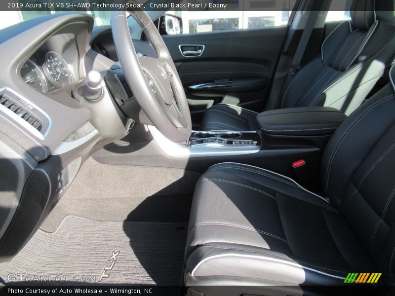Crystal Black Pearl / Ebony 2019 Acura TLX V6 SH-AWD Technology Sedan