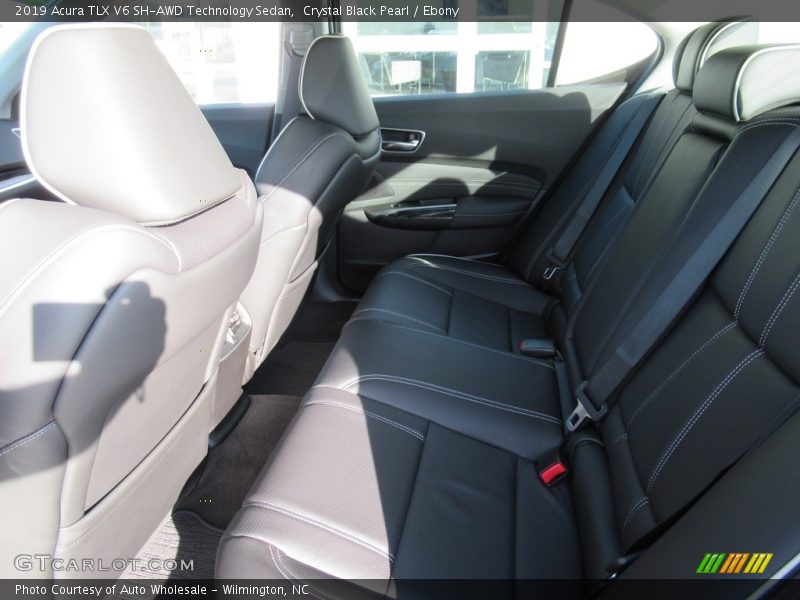 Crystal Black Pearl / Ebony 2019 Acura TLX V6 SH-AWD Technology Sedan