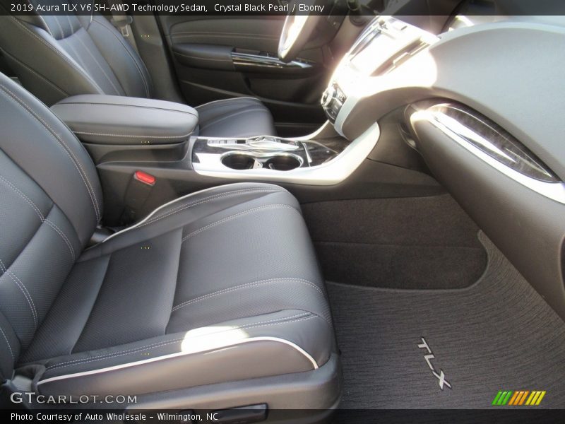 Crystal Black Pearl / Ebony 2019 Acura TLX V6 SH-AWD Technology Sedan