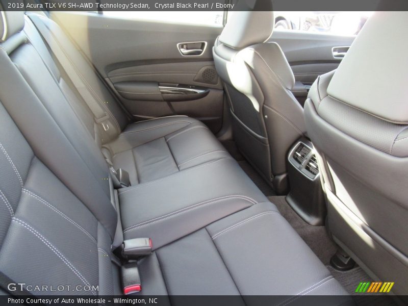 Crystal Black Pearl / Ebony 2019 Acura TLX V6 SH-AWD Technology Sedan