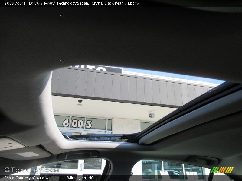 Crystal Black Pearl / Ebony 2019 Acura TLX V6 SH-AWD Technology Sedan