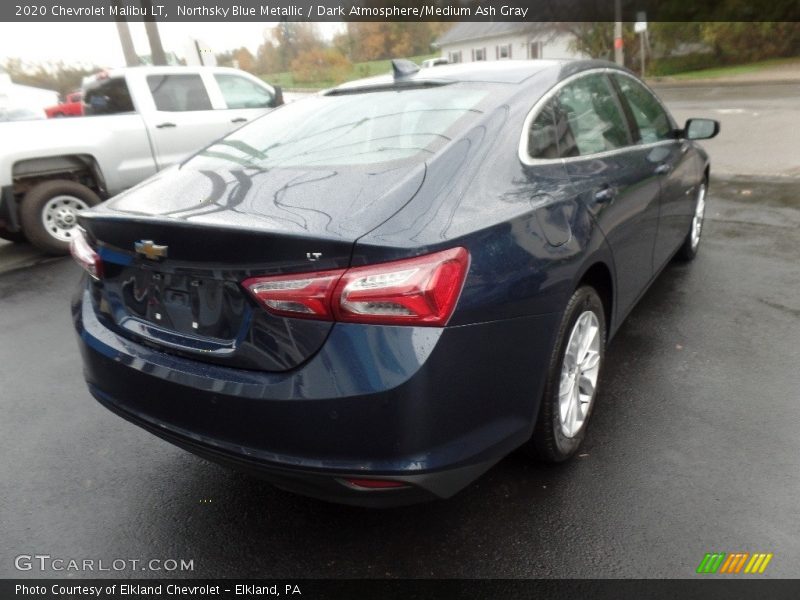 Northsky Blue Metallic / Dark Atmosphere/Medium Ash Gray 2020 Chevrolet Malibu LT
