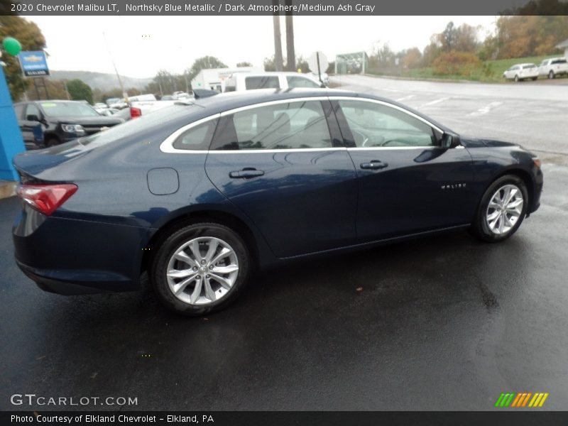 Northsky Blue Metallic / Dark Atmosphere/Medium Ash Gray 2020 Chevrolet Malibu LT