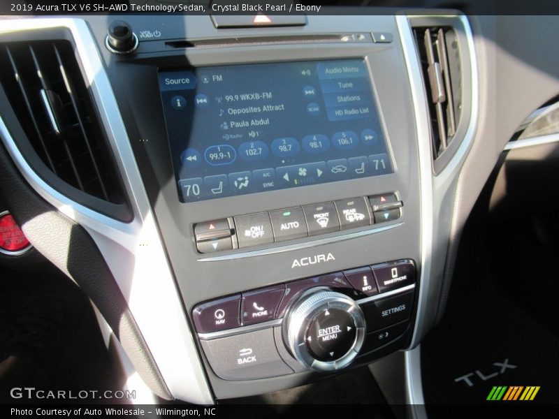 Crystal Black Pearl / Ebony 2019 Acura TLX V6 SH-AWD Technology Sedan